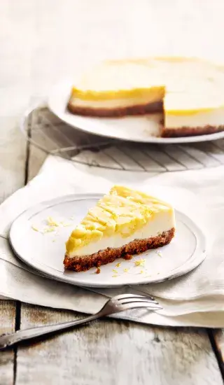 Jablečný cheesecake