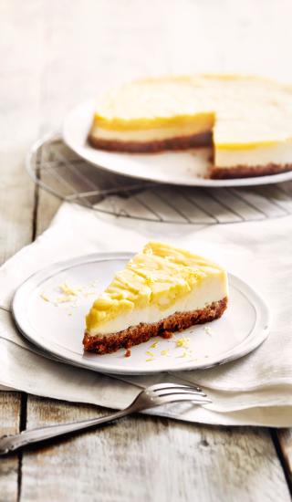 Jablečný cheesecake