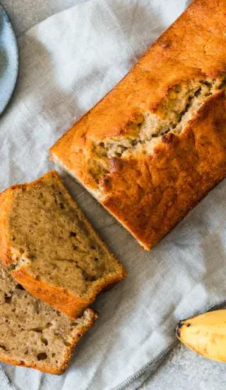 Jednoduchý banánový chlebíček