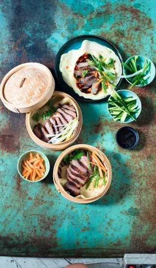 Kachní prsa po pekingsku