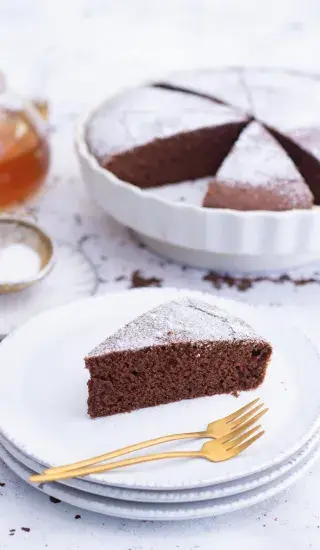 Kefírová buchta s kakaem