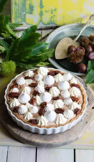 Koláč Mont Blanc