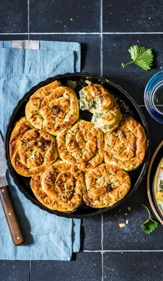 Kopřivová spanakopita