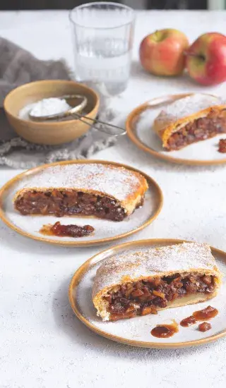 Kořeněný štrúdl