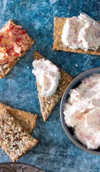 Křenová pomazánka se šunkou