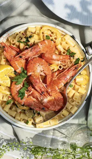 Krevety v bublinkách