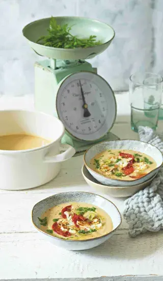 Květákový krém po španělsku