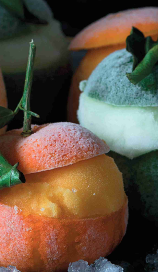 Limetový sorbet