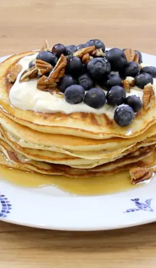 Ricottové lívance s citronem a vanilkou