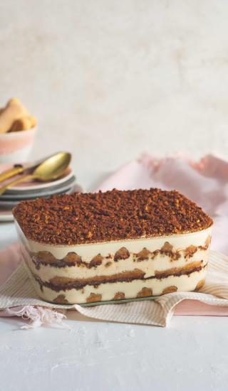 Martinino opilé tiramisu s karamelizovanými ořechy