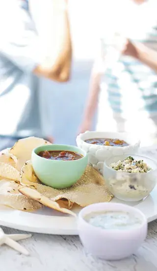 Mátový dip & rájta