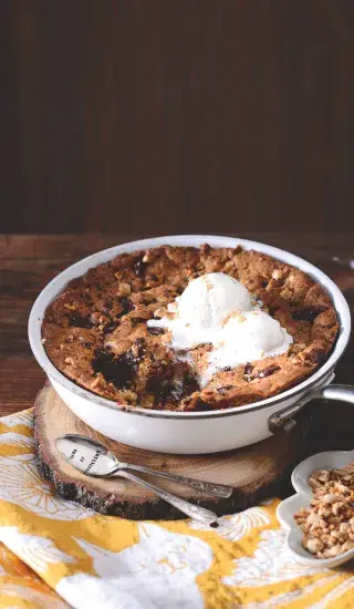 Maxi sušenka z pánve