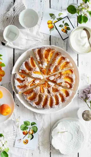 Meruňkový koláč