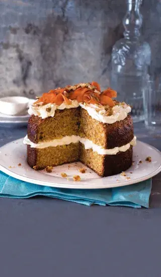 Mrkvový dort se zázvorem