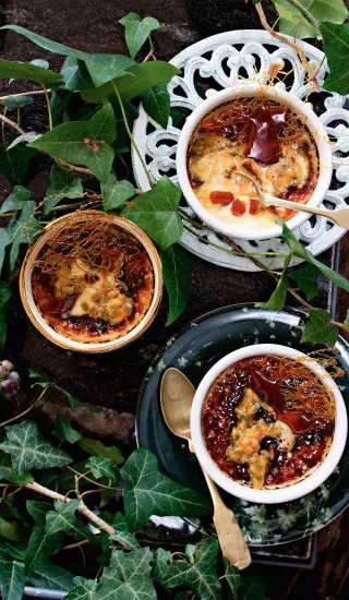 Mučenkové crème brûlée