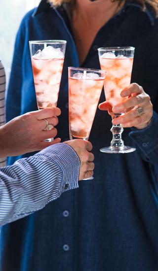 Rebarborový gin