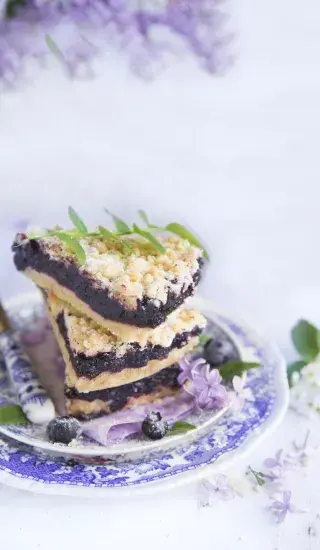 Nejjednodušší borůvkový koláč