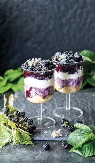 Ostružinové poháry