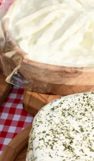 Domácí tavený sýr z tvarohu