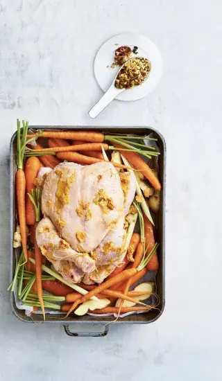 Pečené kuře po asijsku