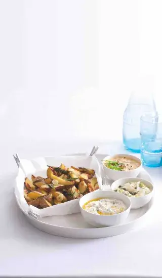 Pečené brambory s rozmarýnem