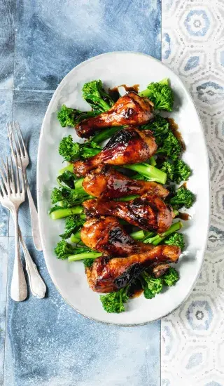 Pečené kuřecí paličky