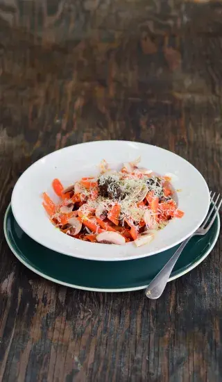 Penne all’arrabbiata po trentinsku