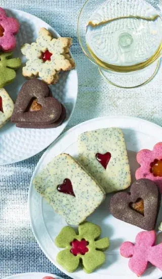 Pestré linecké cukroví