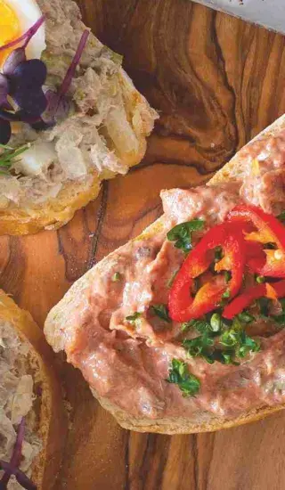 Pikantní rybičková pomazánka