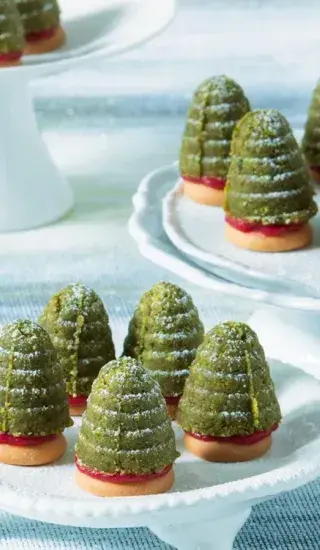 Pistáciovo-malinové úlky