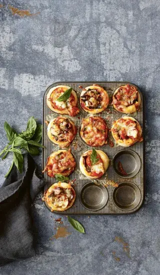 Pizza muffiny