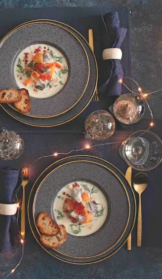 Polévka z amura na způsob norské rybí