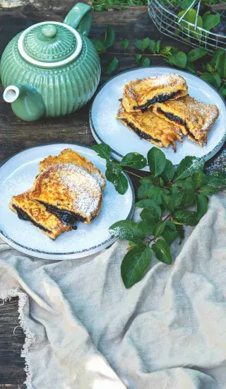 Povidlové sladké smaženky