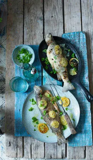 Pstruh po mlynářsku