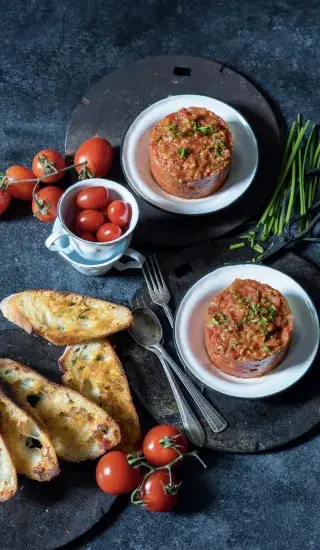 Rajčatový tatarák