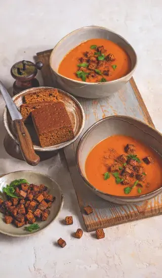 Rajská polévka s perníkem