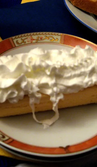 Klasické rakvičky se šlehačkou