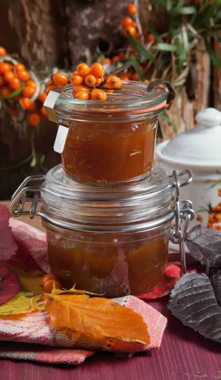 Rakytníkový džem