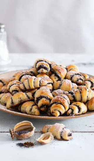 Rugelach s mákem