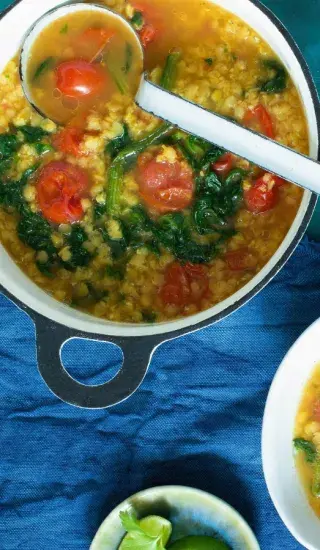 Rychlá čočková polévka