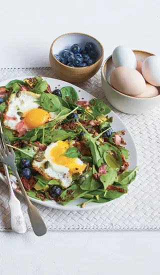 Salát z baby špenátu