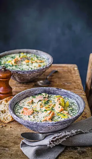 Skotská polévka Cullen skink