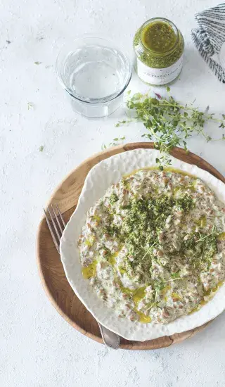 Špaldoto s koprovým pestem