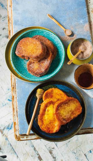 Španělské sladké smaženky torrijas