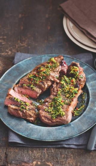 Steak s argentinským pestem