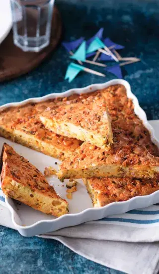 Supersnadný slaný koláč