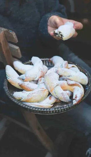 Svatomartinské rohlíčky s mákem