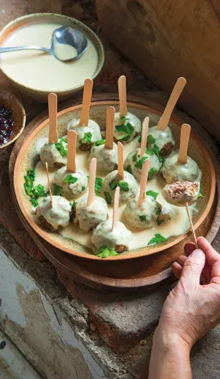 Švédské party kuličky