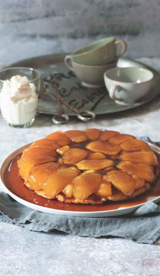 Tarte Tatin (obrácený jablkový koláč)