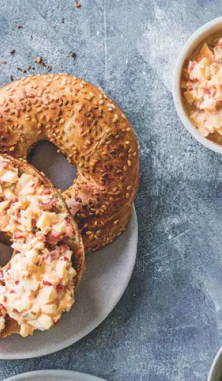 Tex-mex vajíčková pomazánka